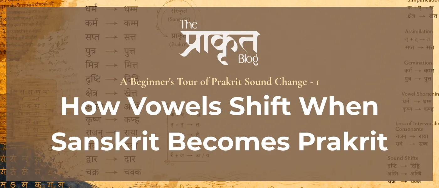 Prakrit grammar and phonology